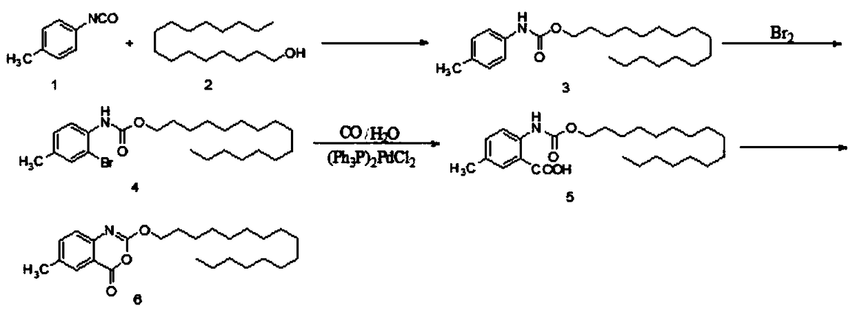 One-pot method for high-yield preparation of new lisstat