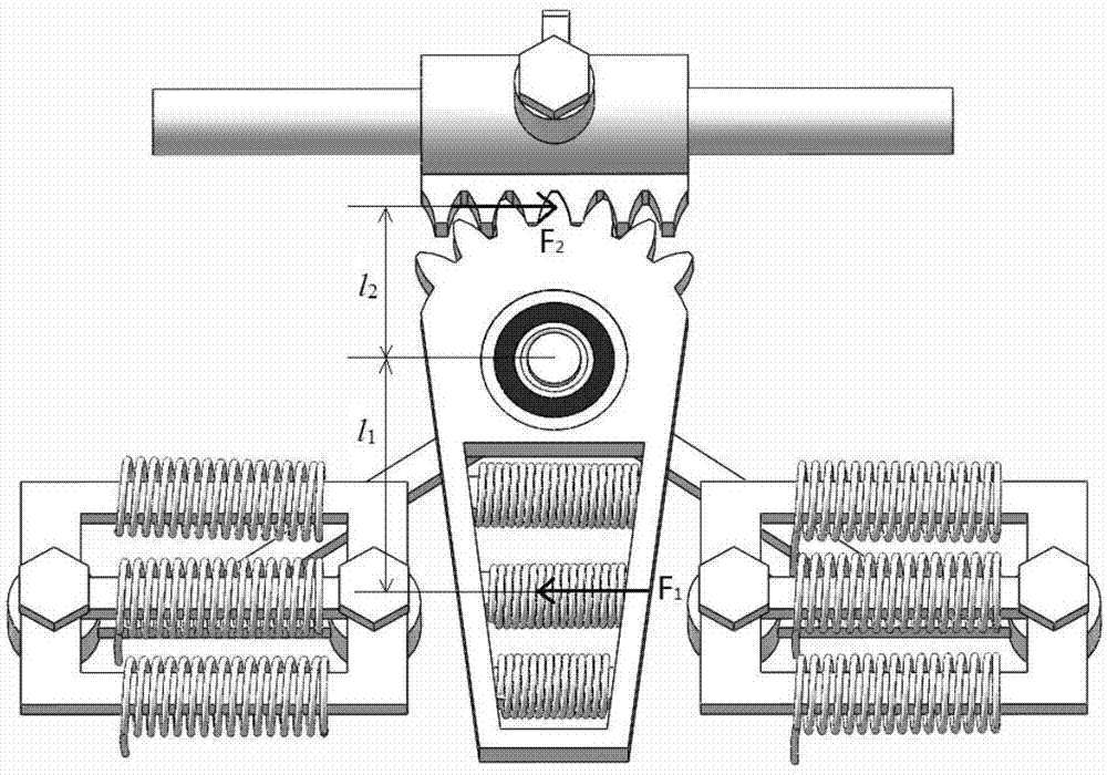 Electromagnetic boosting type gear shifting mechanism