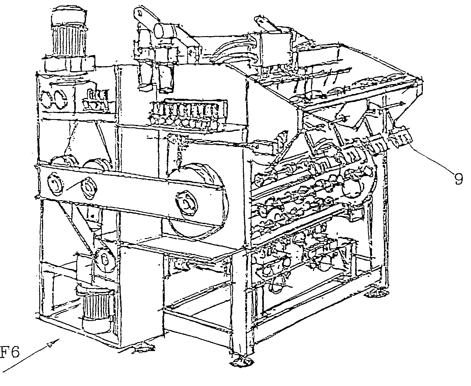 Automatic pear processing machine