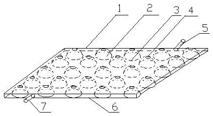 Double-layer greenhouse insulation film