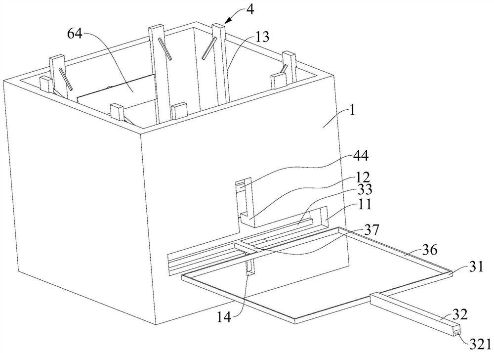 An express package unpacking and sealing device