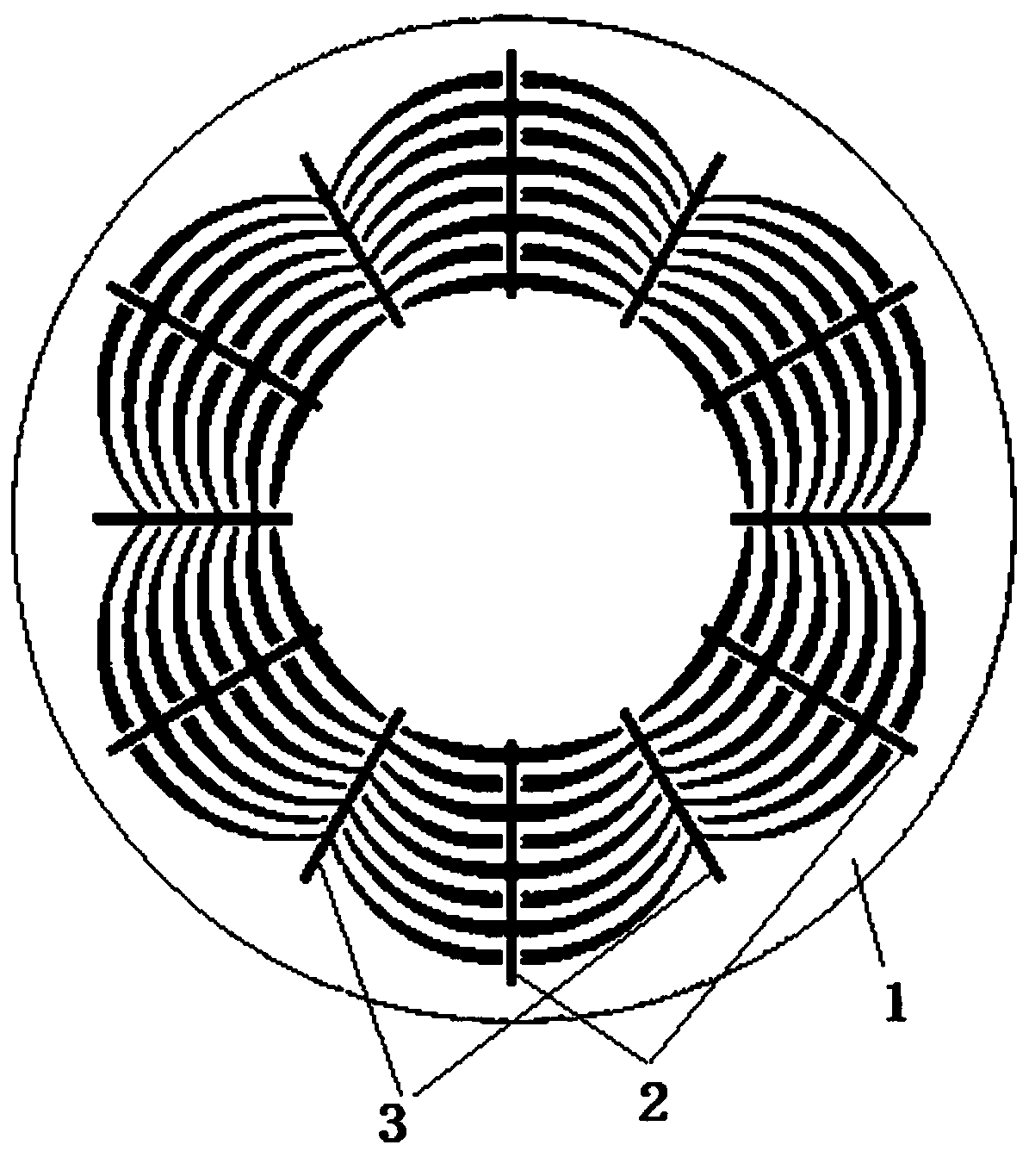 Interdigital transducer array and manufacturing method