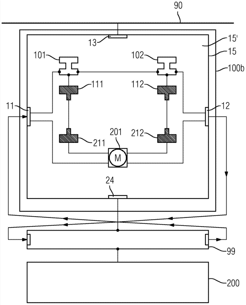 Simulation system, method for carrying out a simulation, guidance system and computer programme product