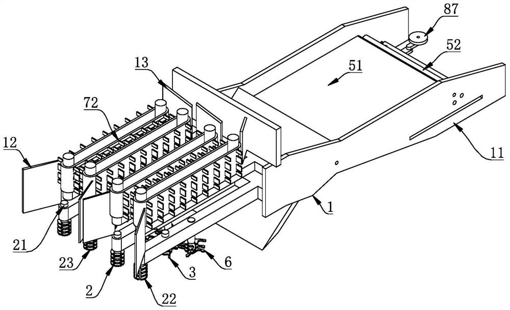 Soil crushing type peanut harvester