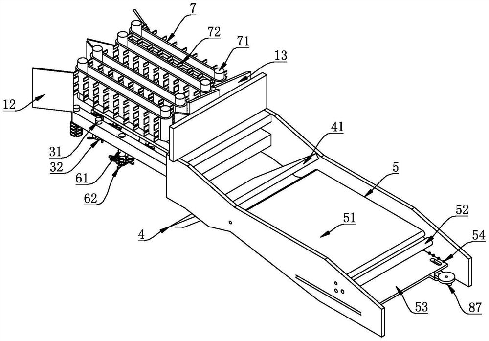 Soil crushing type peanut harvester