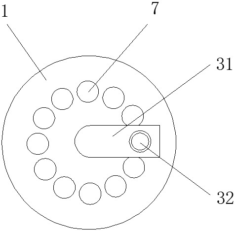 Sun shading device for new energy automobile