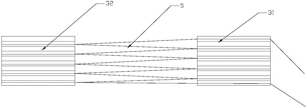 Storage wire limit control device