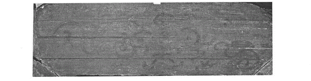 Insulation blocking and restoring method for colored drawing film layer of ancient building