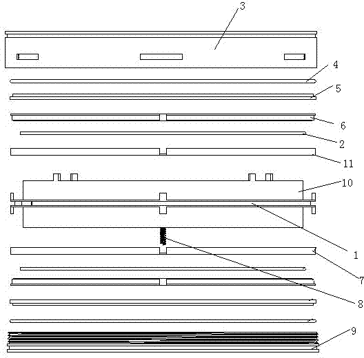 Automatically-flowing and automatically-supplying circulating water cooling automobile brake drum water seal