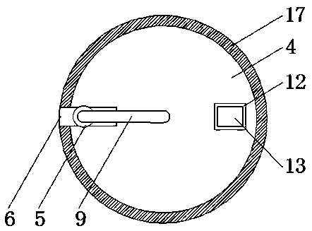 Winding device for copper alloy battery core wire