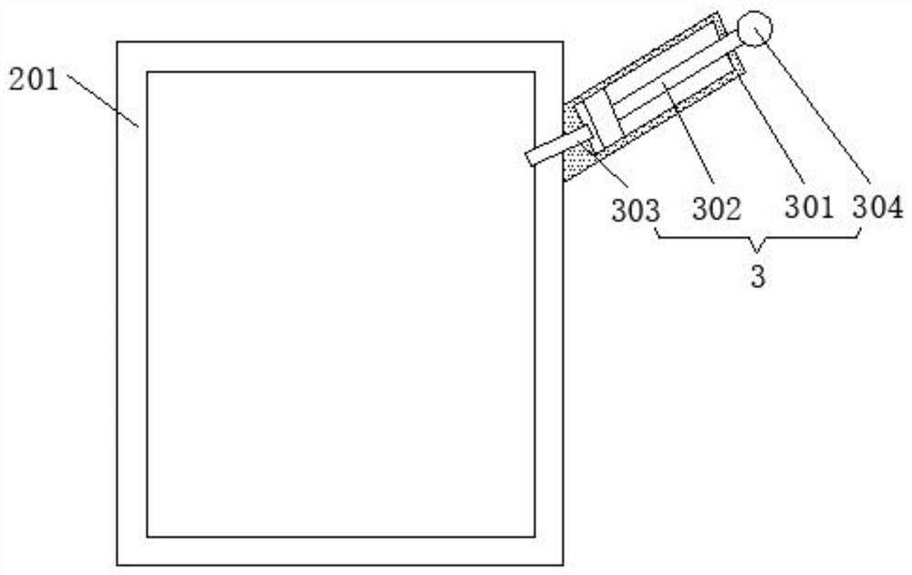 Arc-shaped cutting anastomat with auxiliary medicine spraying function