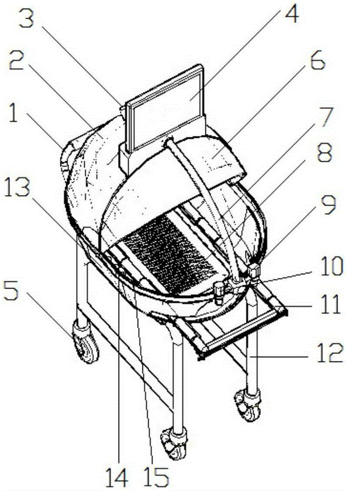 Full-automatic neonatal jaundice treatment equipment