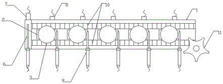 A multi-head automatic filling system and filling method