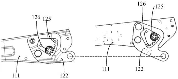 Ultra-thin seat frame mechanism