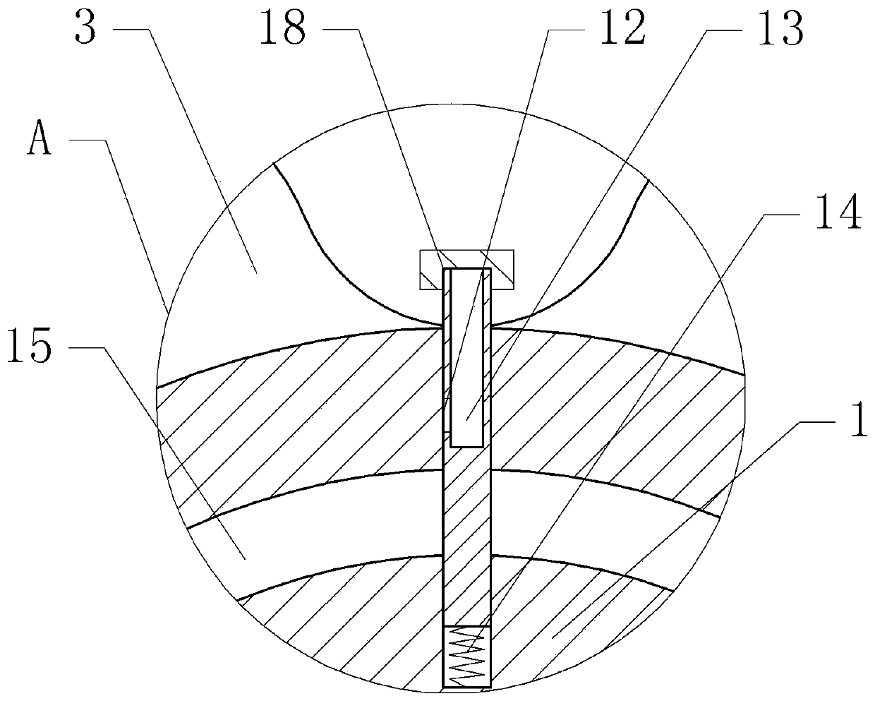 Self-refilling oil chain disc