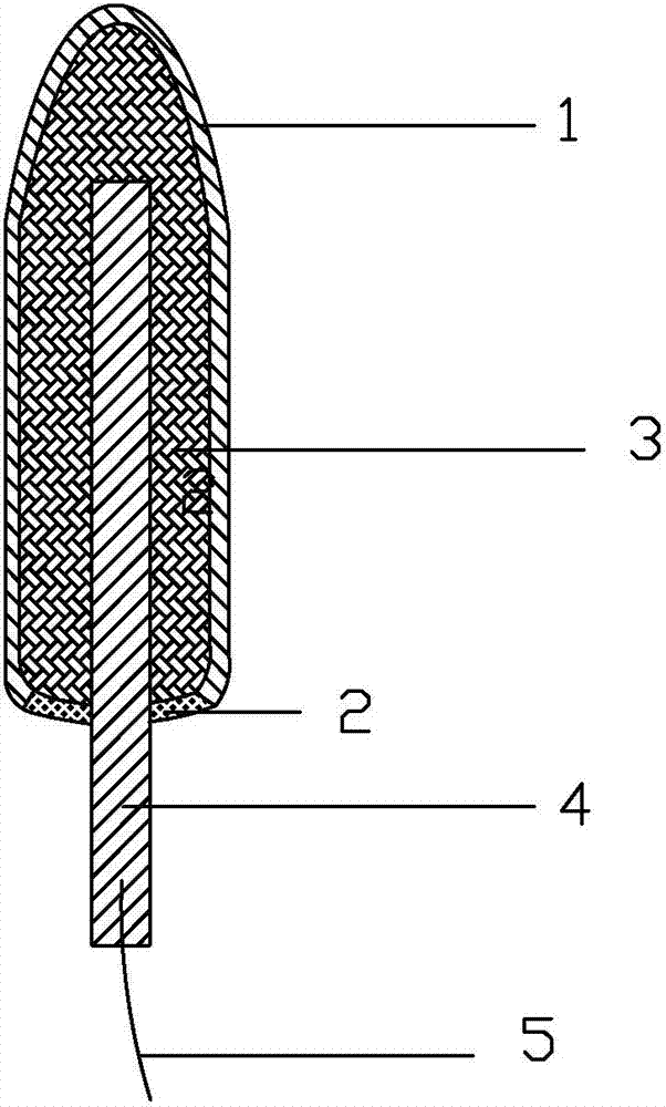 Ciclopirox olamine vaginal dilation suppository as well as preparation method and detection method thereof