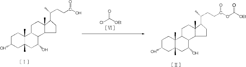Process for preparing tauroursodeoxycholic acid hydrate