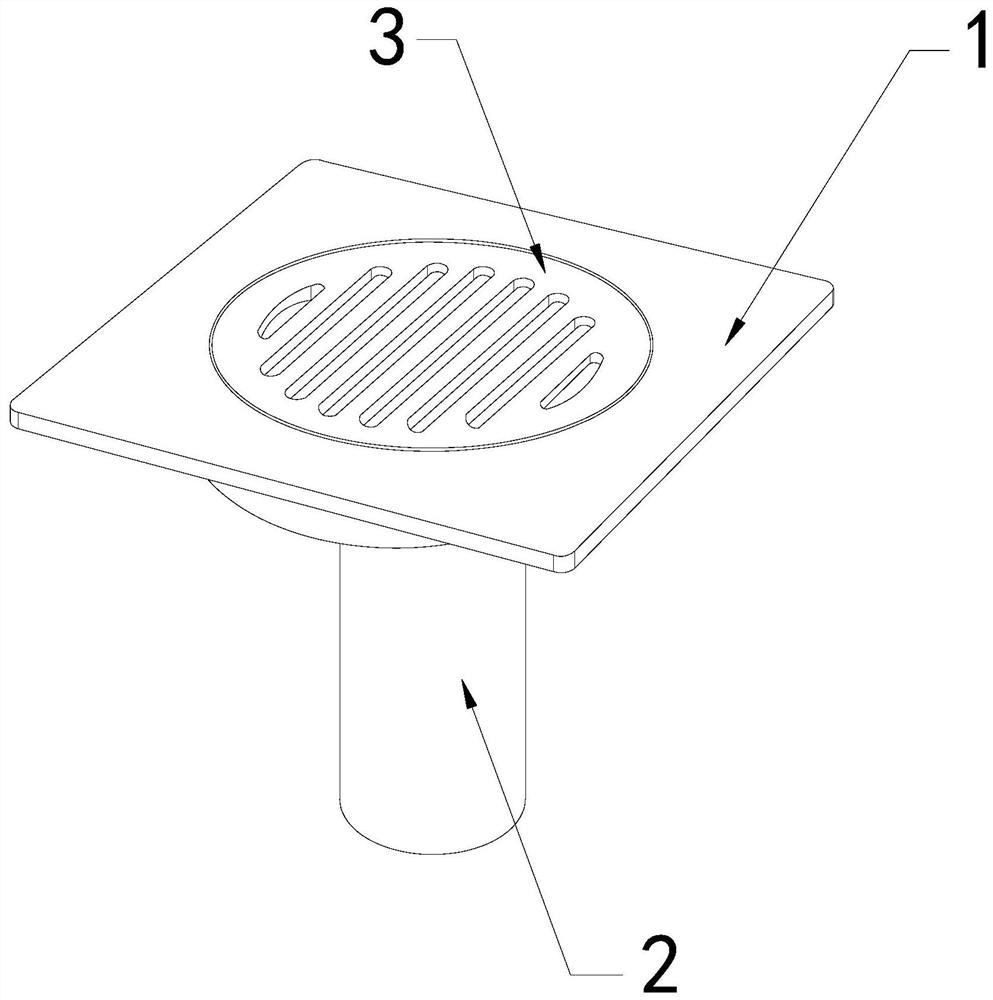 Bathroom drainage equipment