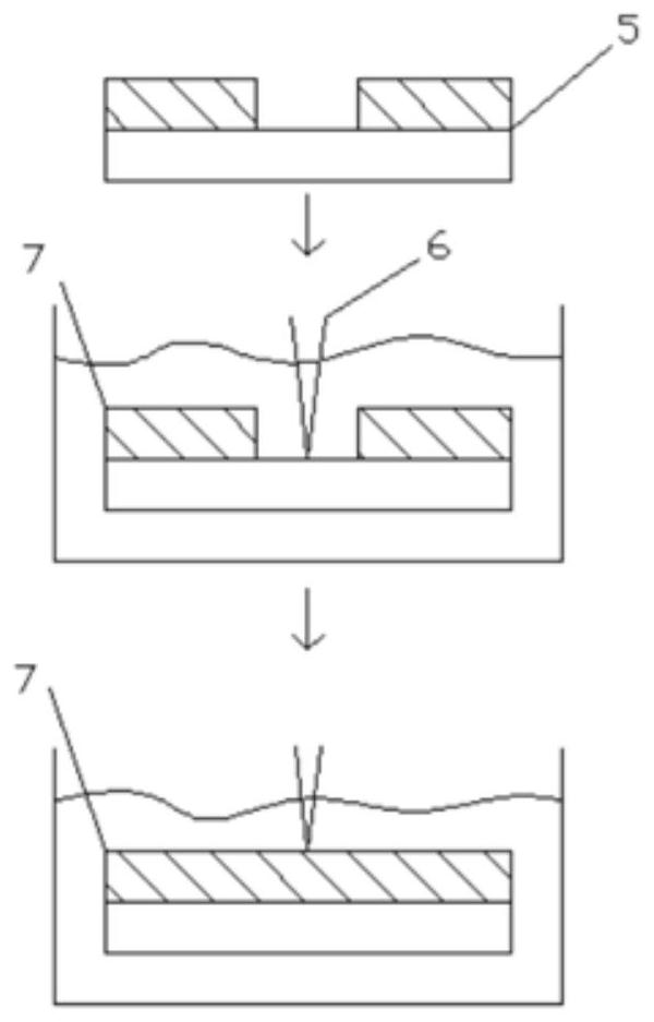 A nano-metal-assisted directional electroplating and electrolysis circuit forming and repairing method