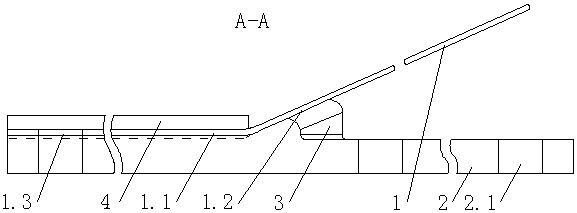 Titanium alloy steel bonding interface strength test piece