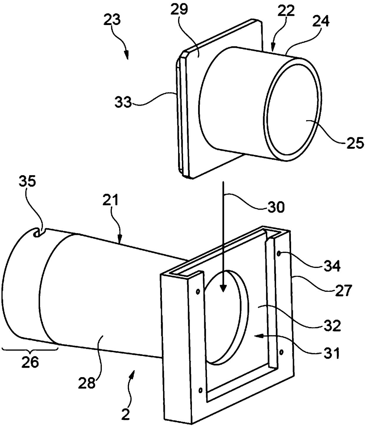 Air duct system and measurement system and method for determining at least one parameter of an air flow emanating from an air outlet