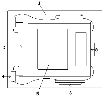 Direct-current fuse assembly device