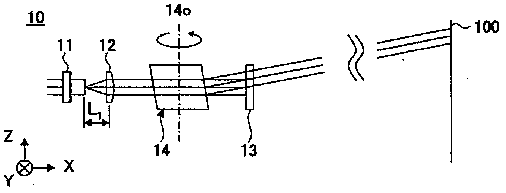 Optical measurement device and vehicle