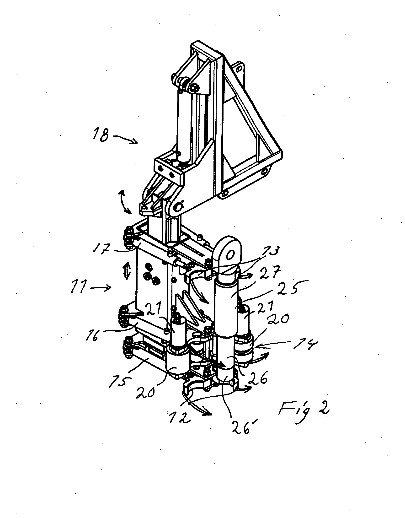 Device and method for handling drill string components, as well as rock drilling rig