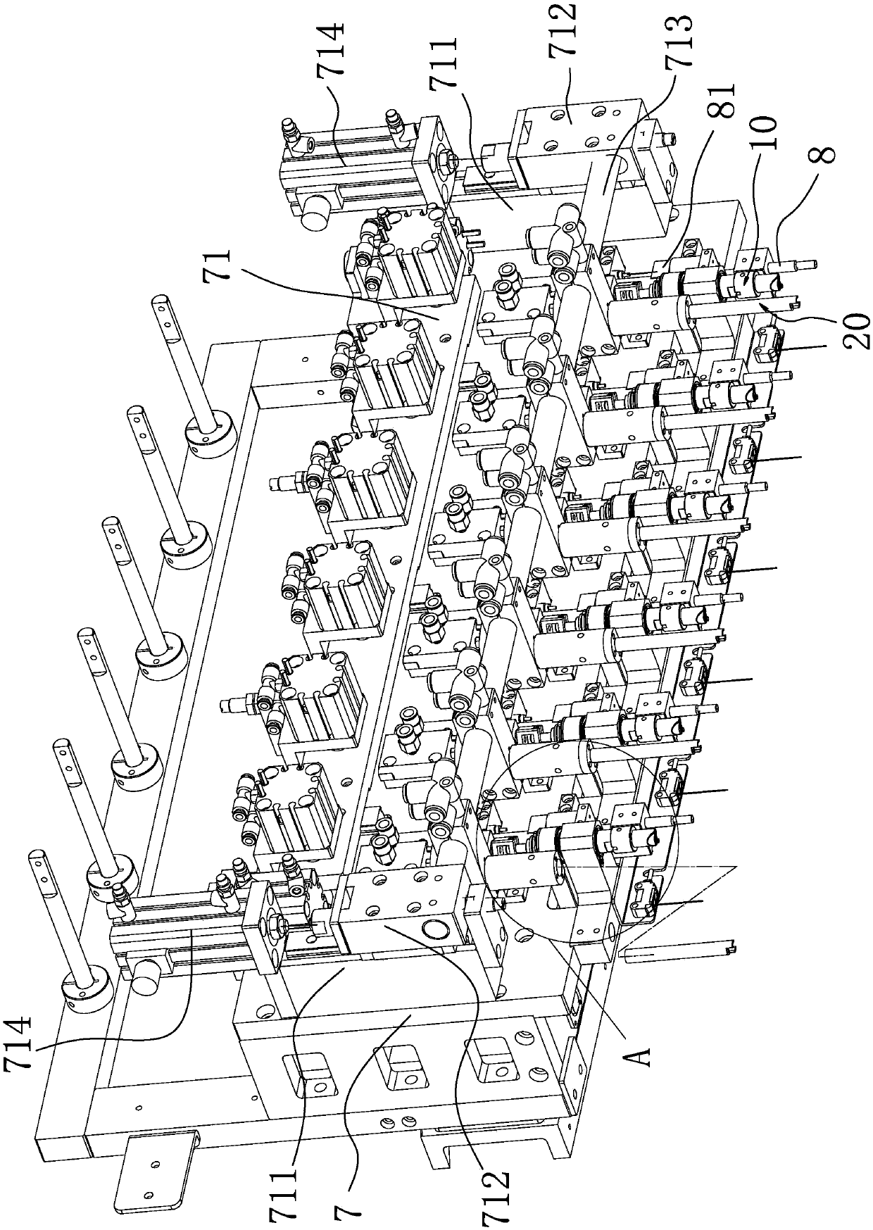 Winding mechanism and winding method thereof