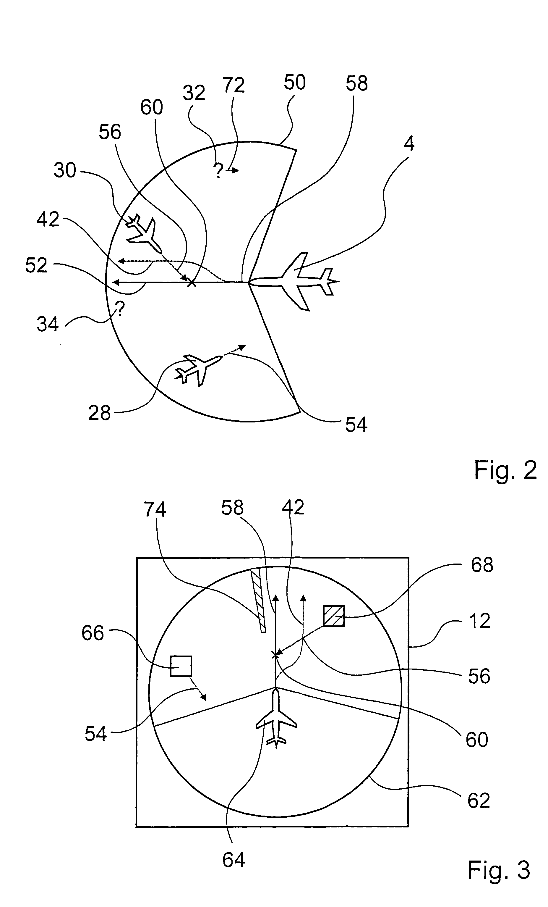 Method and apparatus for detecting a flight obstacle