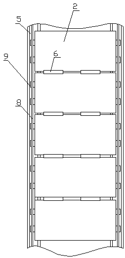 A medical examination bed for women