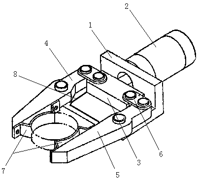 Elastic manipulator with part protection structure