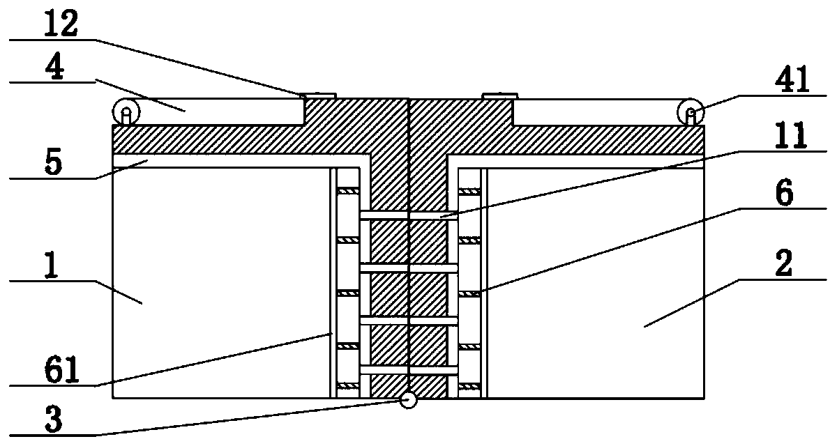 Shielding case with storable mounting position
