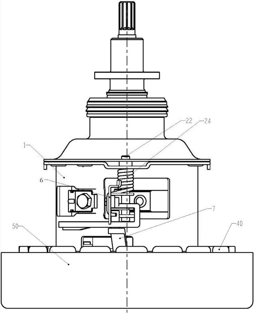 Washing machine and driving system thereof