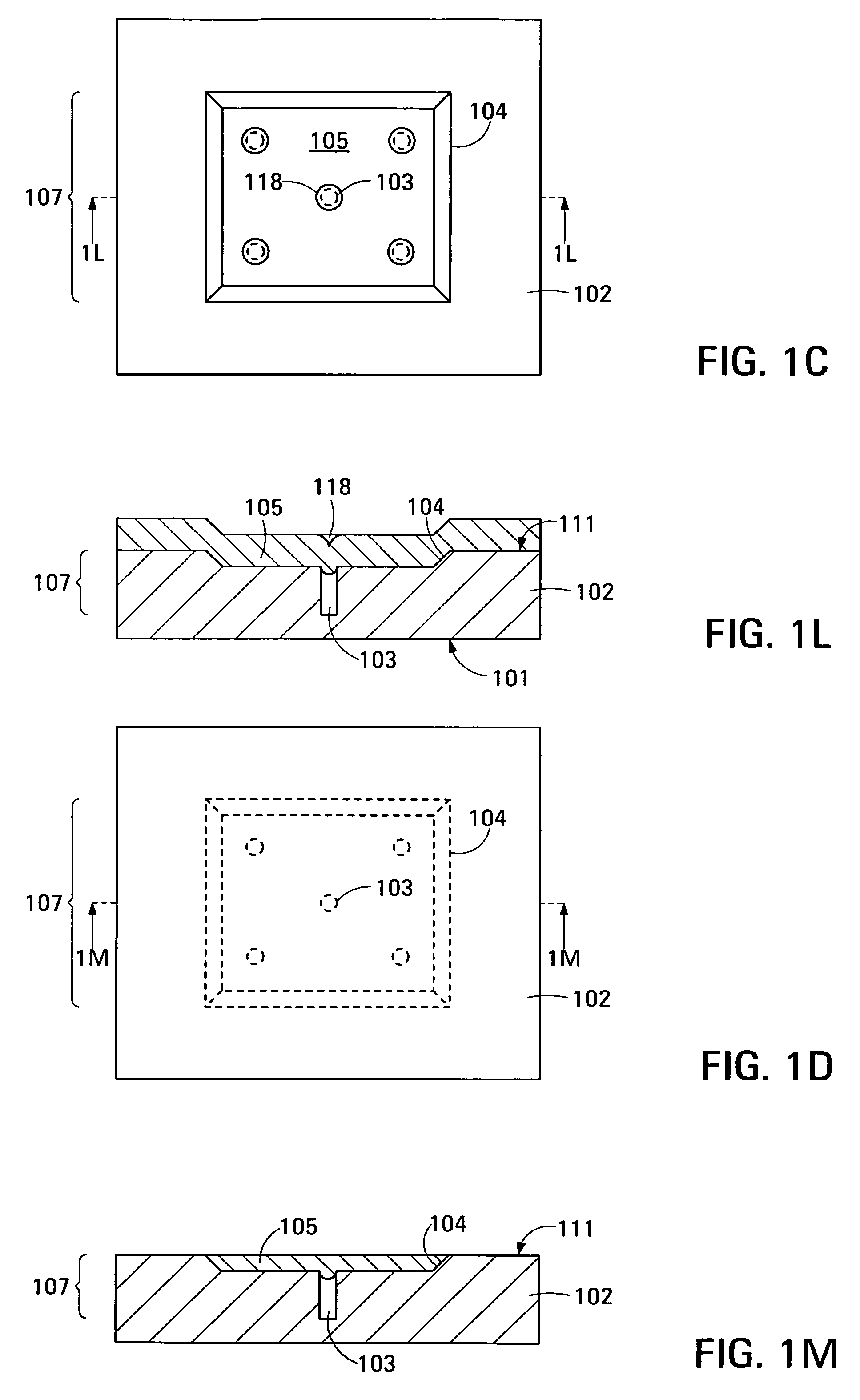 Suspended device and method of making