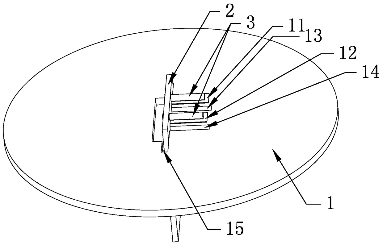 An electrical connection structure, assembly method, and lamp for an LED lamp board and a power board