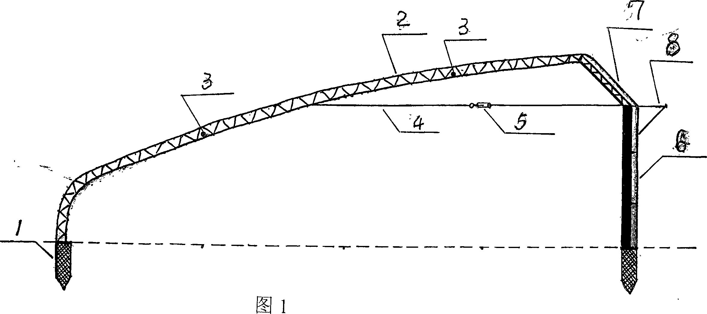 Door type solar energy warm booth production method