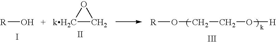 Process for preparing an alkoxylated alcohol or phenol