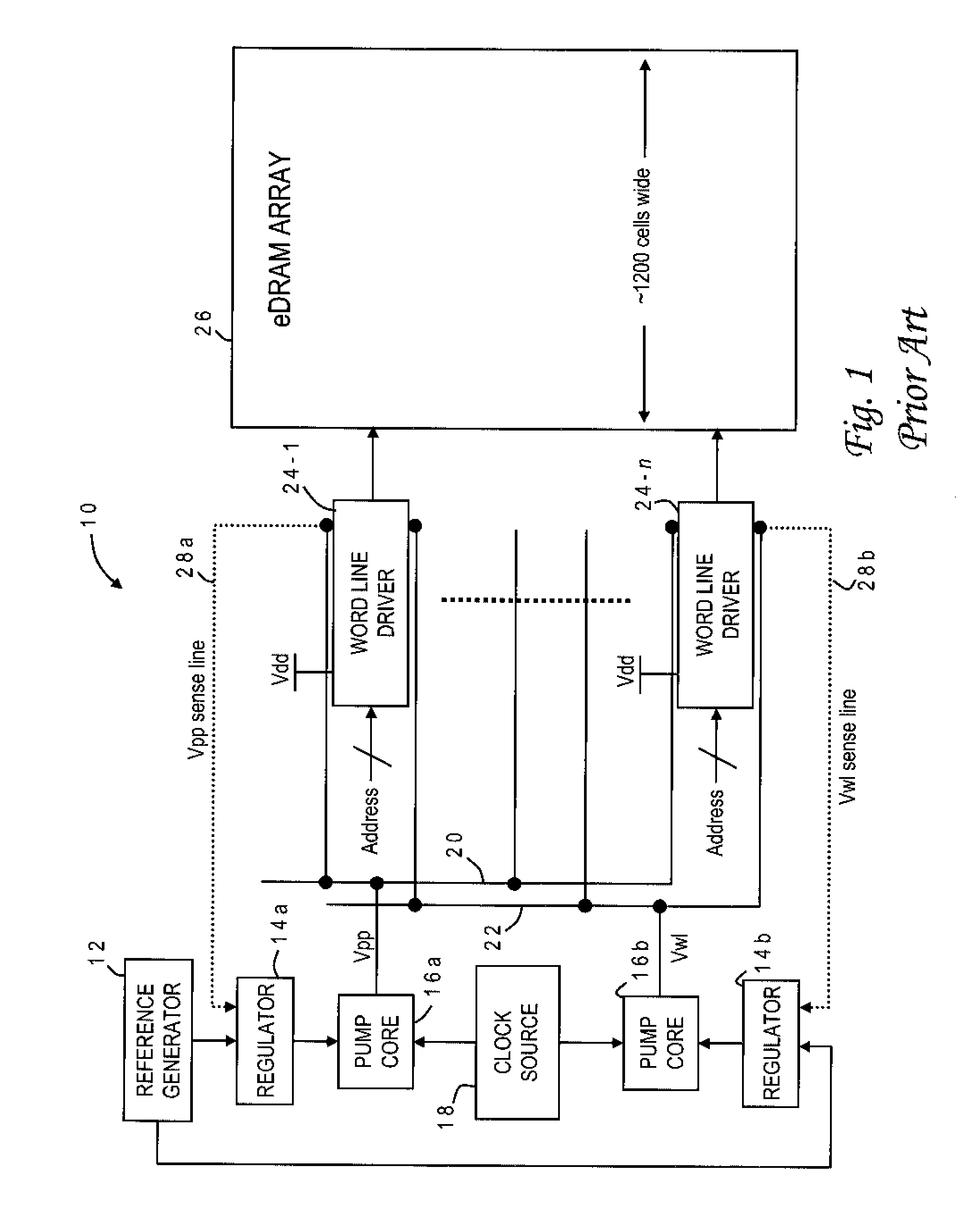 Peak power reduction methods in distributed charge pump systems