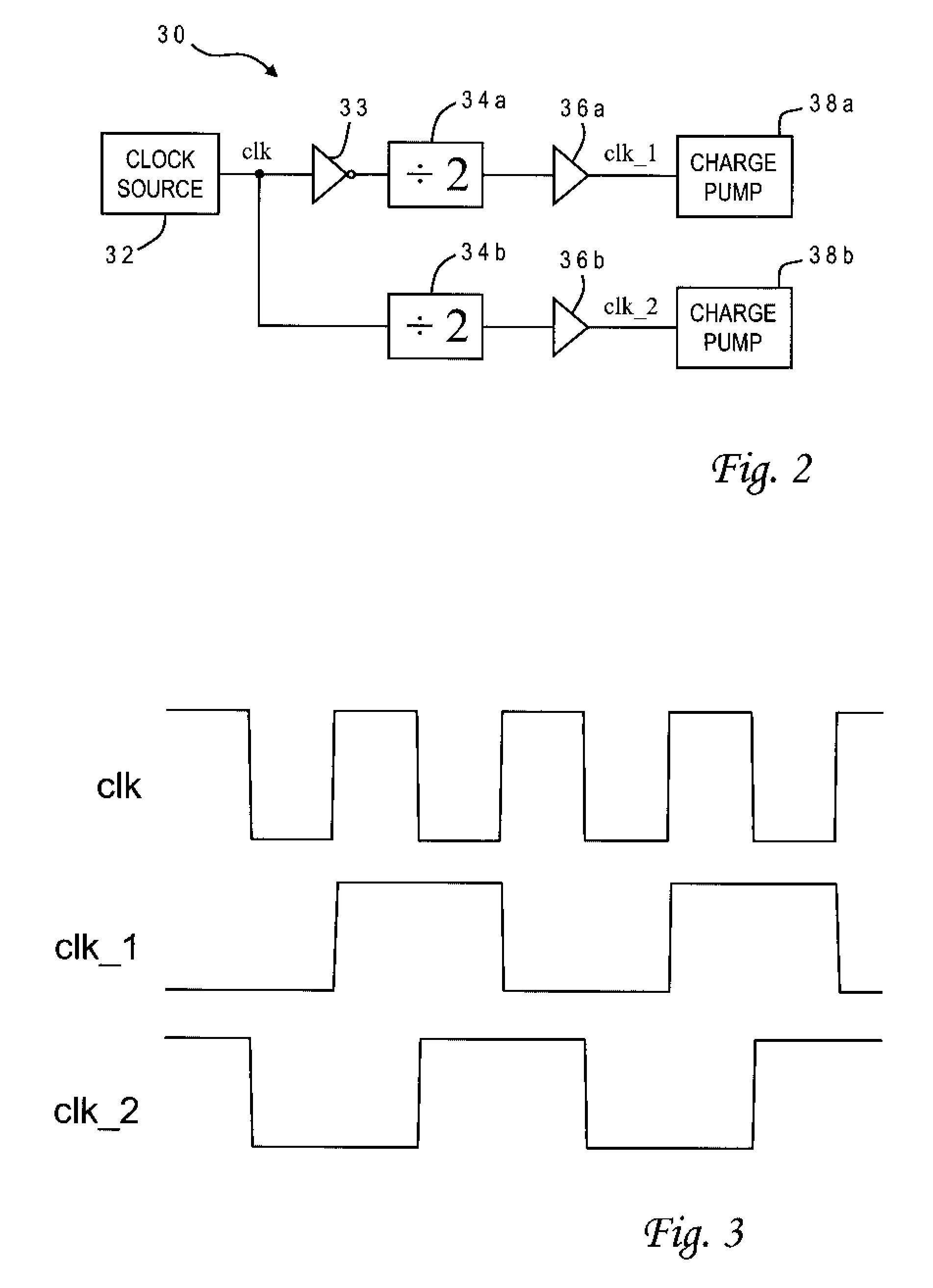 Peak power reduction methods in distributed charge pump systems