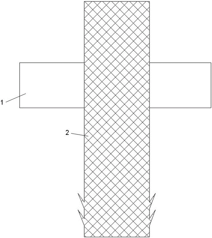 A method and device for preventing pipe body thawing in permafrost regions by using a flexible limit belt device