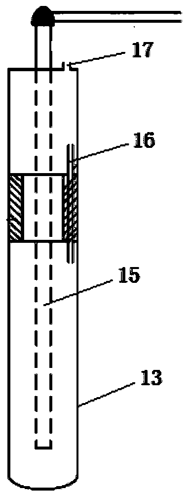 Rare earth molten salt electrolytic cell temperature detection device and system