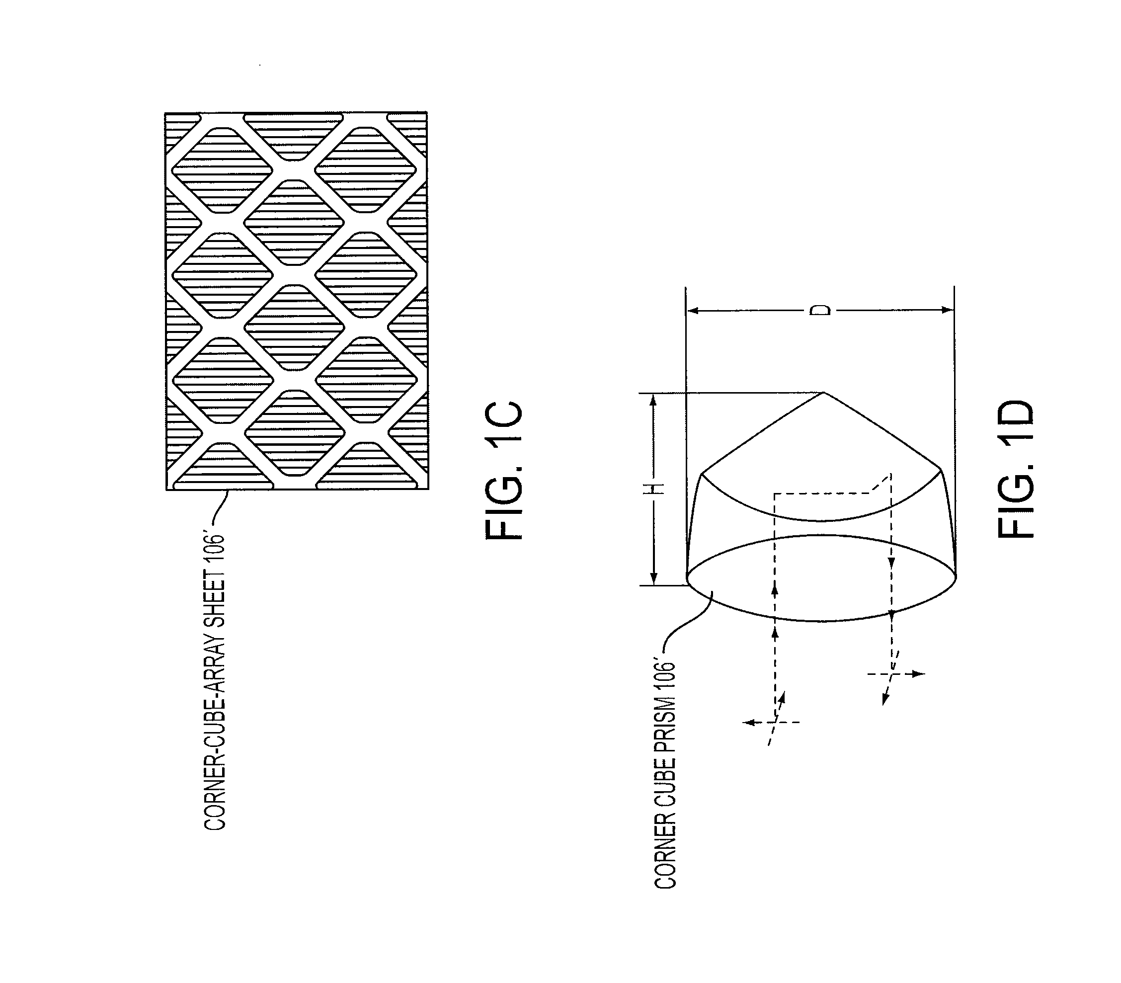 Surface deformation measuring system with a retro-reflective surface treatment