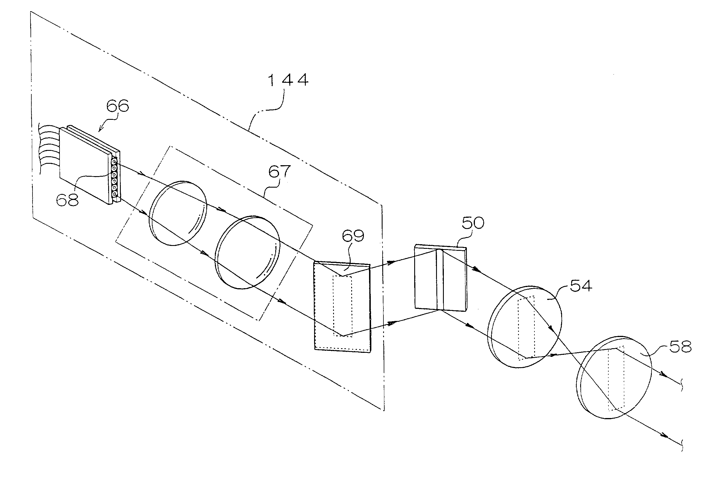 Exposure head and exposure apparatus