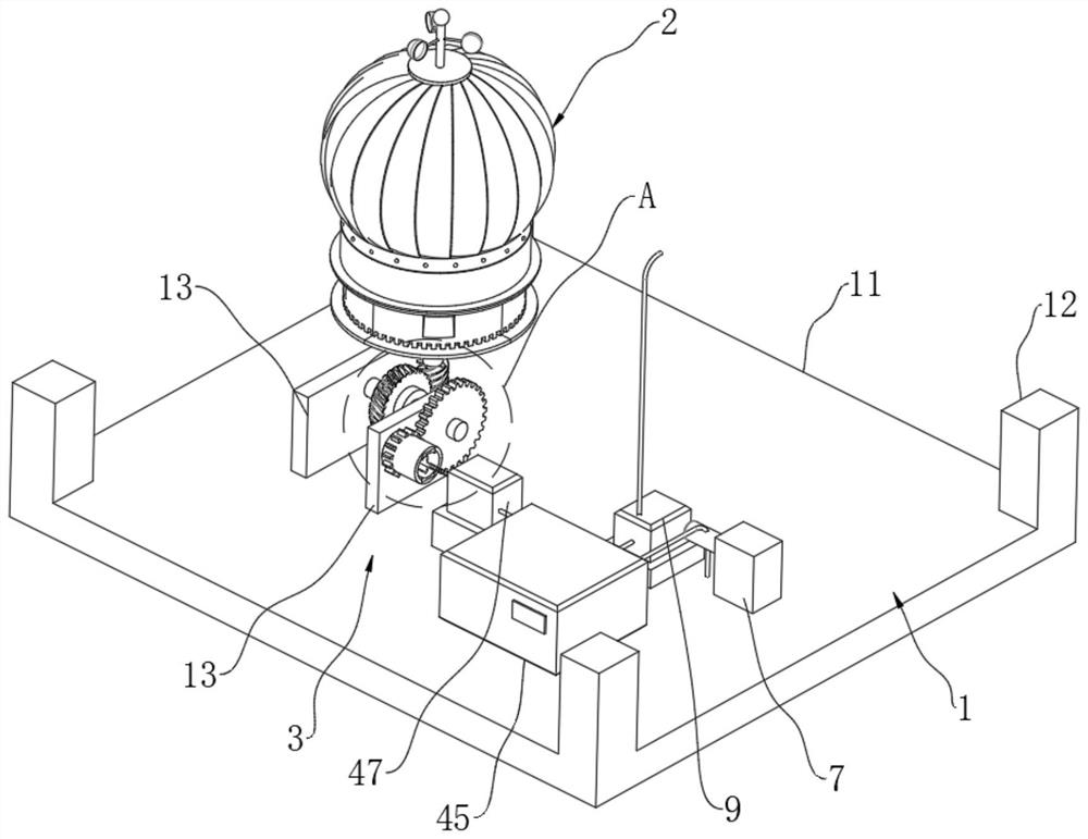 Intelligent ventilation and illumination system for factory building