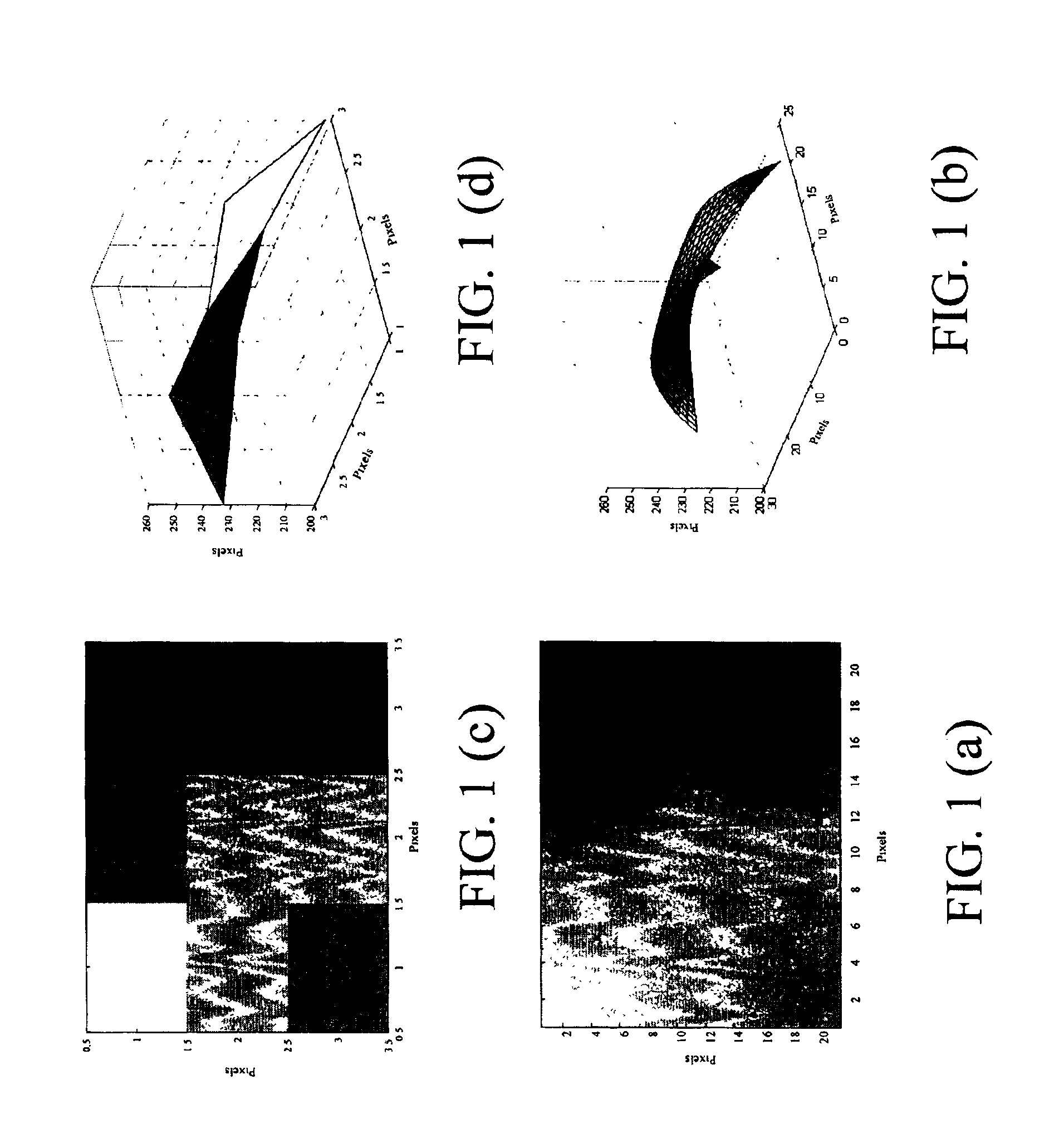 Method for target detection and identification by using proximity pixel information