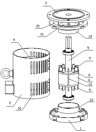 High-power energy-saving motor