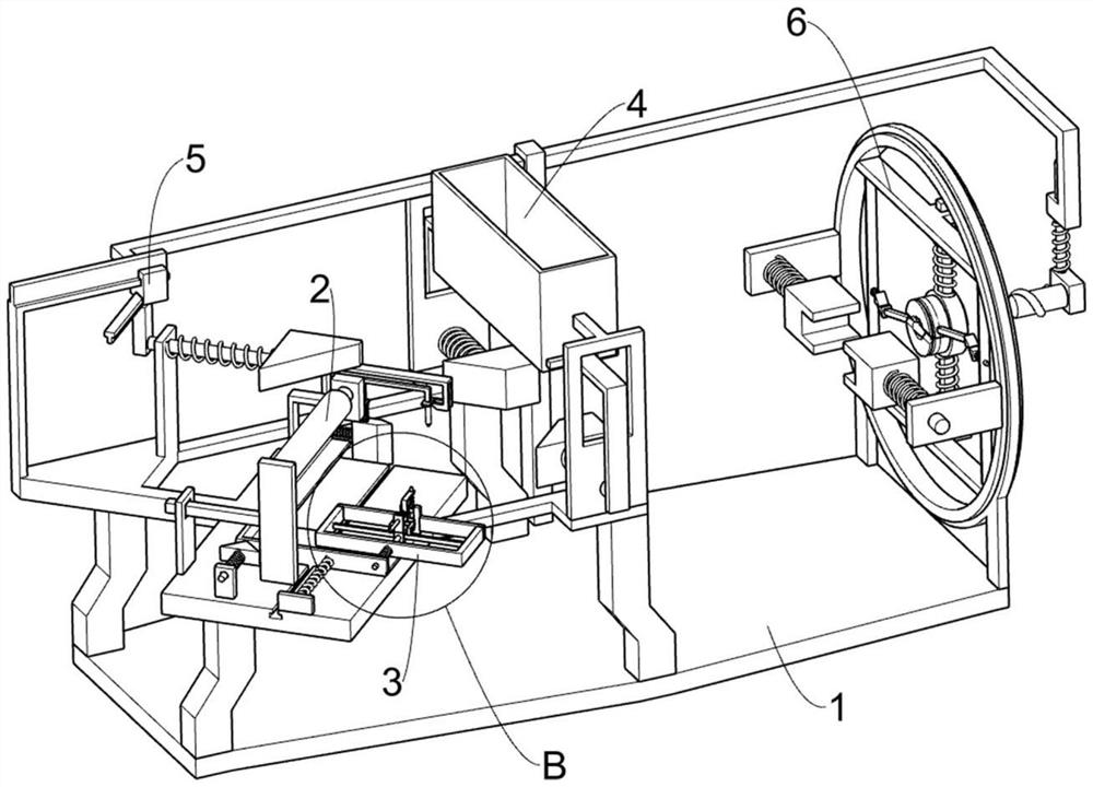 Lathe tool wear degree detection device convenient to mark