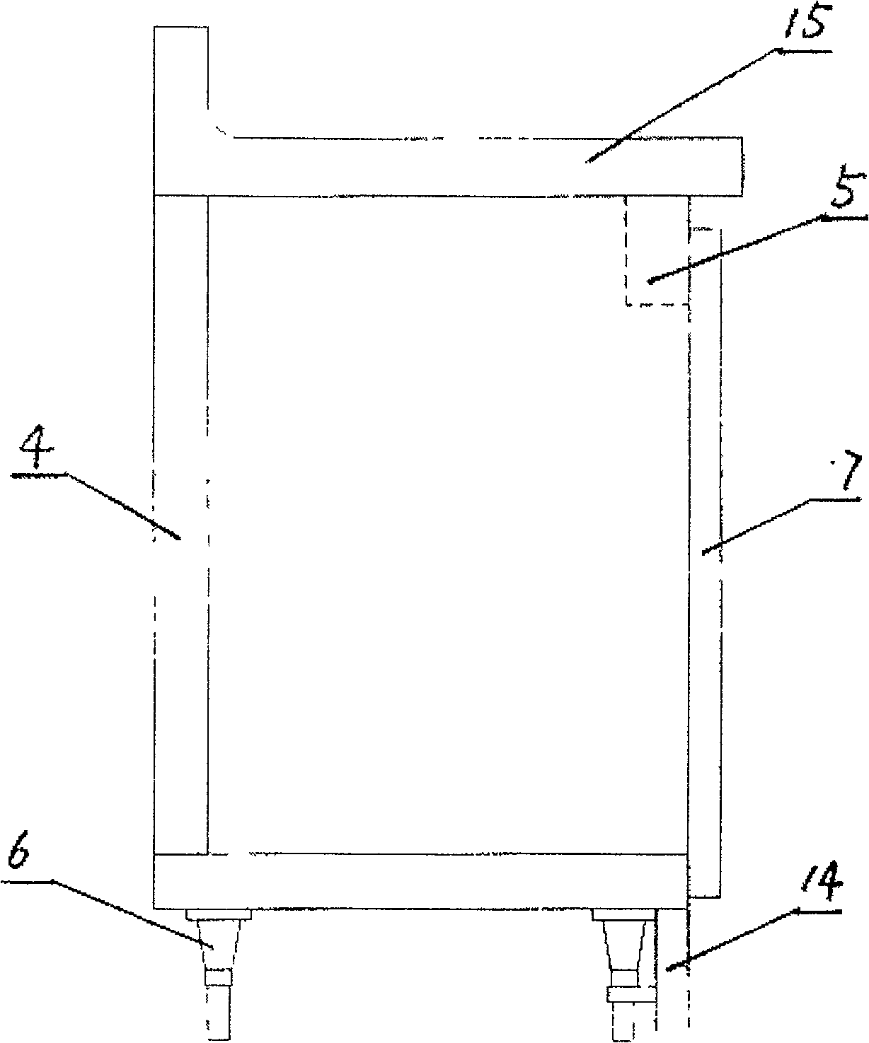 Water-proof fireproof kitchen cabinet