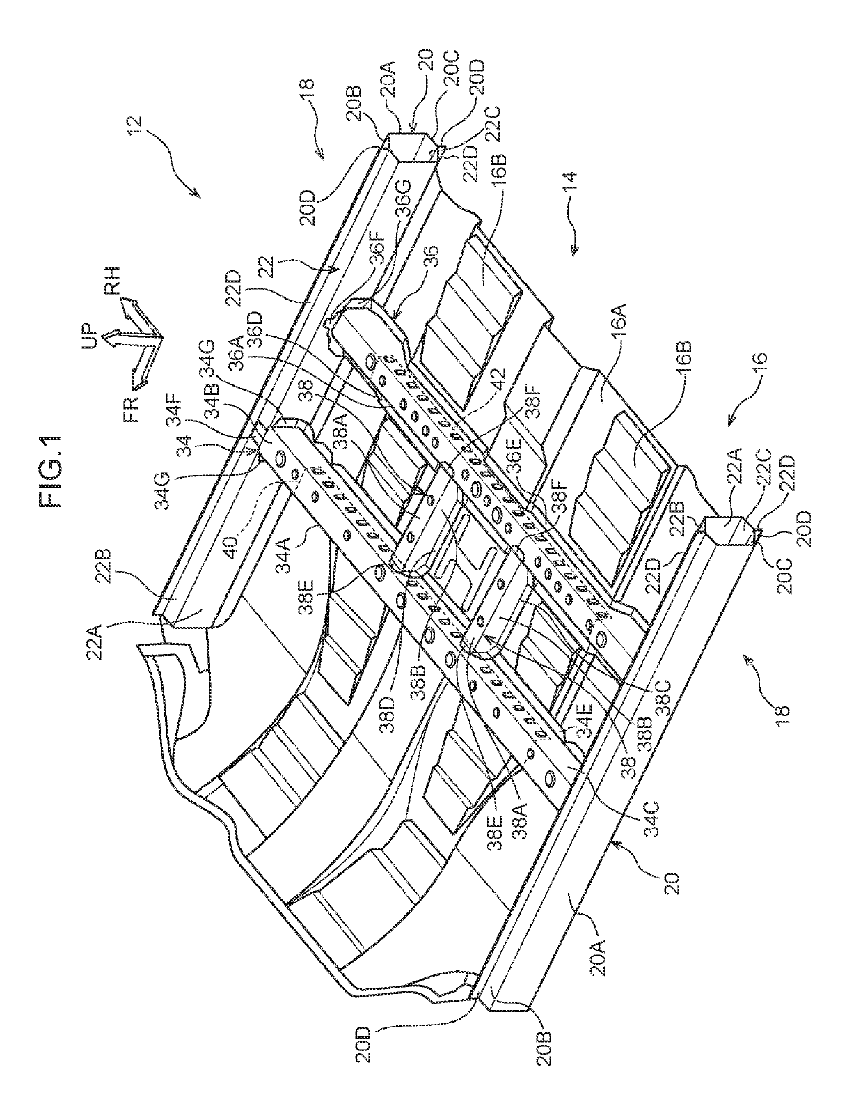 Vehicle framework structure